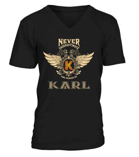 Great To Be KARL V-Neck T-shirt