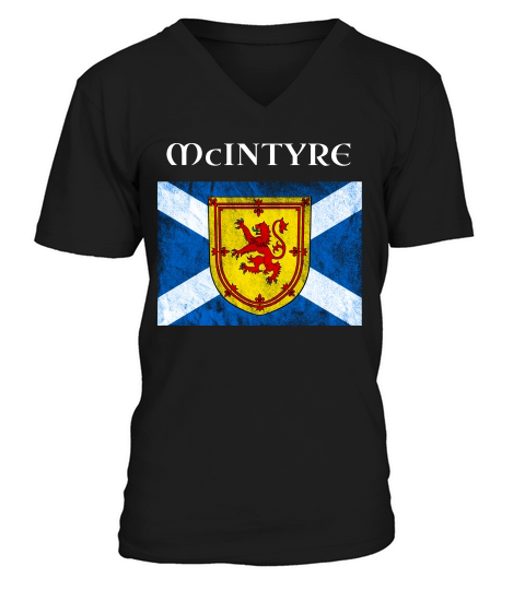 Mcintyre Scottish Clan Scottish Festival T-shirt V-Neck T-shirt