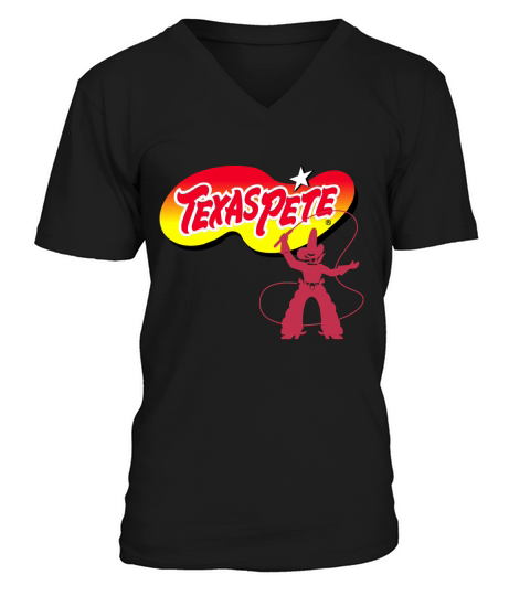 Texas Pete Hot Sauce V-Neck T-shirt