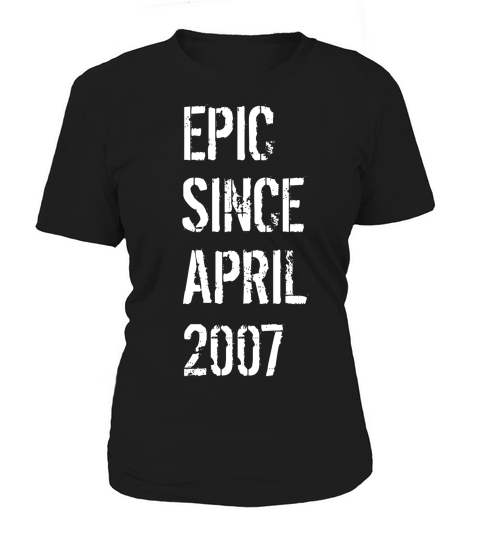 12 Year Old Gift For Boys Girls Born April 2007 Women's T-Shirt