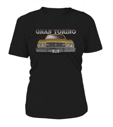 1973 Ford Gran Torino Front Gold Women's T-Shirt
