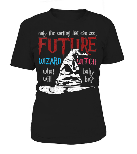 Gender Reveal Party  - Sorting Hat Future Wizard Witch T-shirt Women's T-Shirt