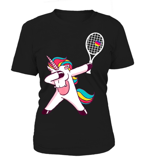Unicorn Tennis Shirt Tennis Unicorn Player Gift Tshirt Women's T-Shirt