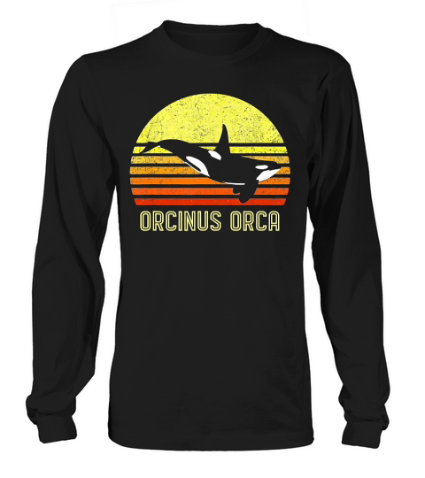 Dolphin Vintage Orca Long sleeved Unisex