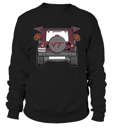 Jeep Sport Virginia Tech Hokies Sweatshirt Unisex