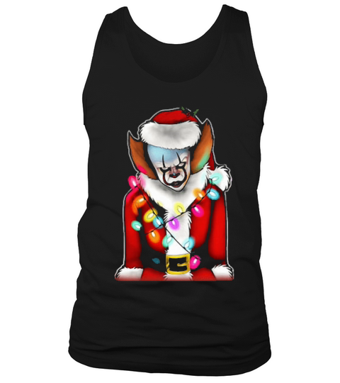 Christmas Horror Characters Tank Top Unisex