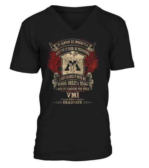 Virginia Military Institute V-Neck T-shirt