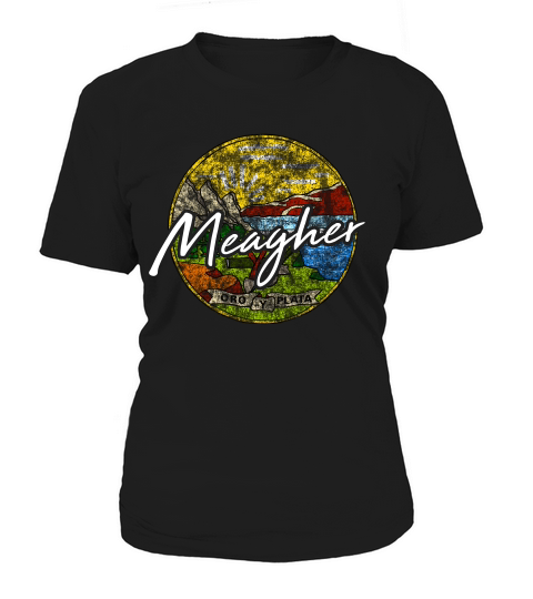 Meagher Montana Flag State Souvenir Gift T-shirt Women's T-Shirt