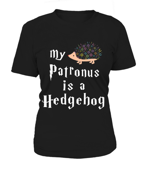 My Patronus Is A Hedgehog Themed Funny Hedgehog Dad T Shirt Women's T-Shirt