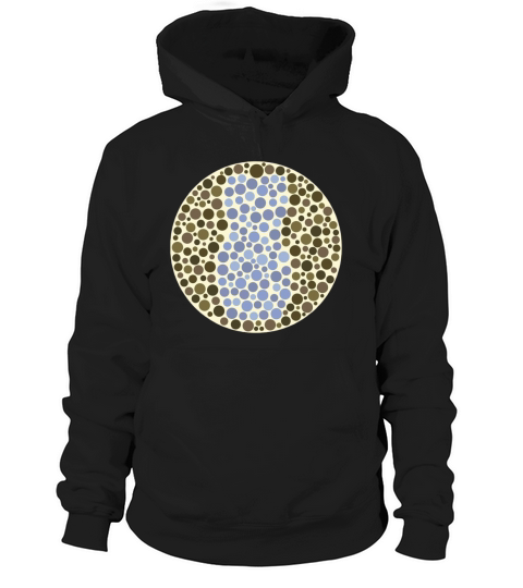Dress Test colorblind Hoodie Unisex