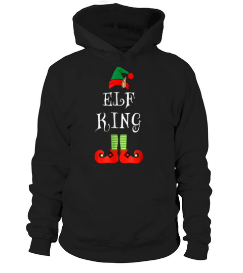 Im Elf King Matching Family Group Christmas T-shirt Hoodie Unisex