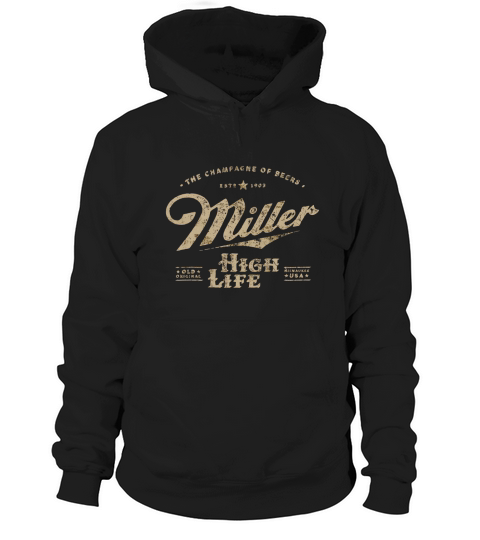 Miller High Life Tank Hoodie Unisex