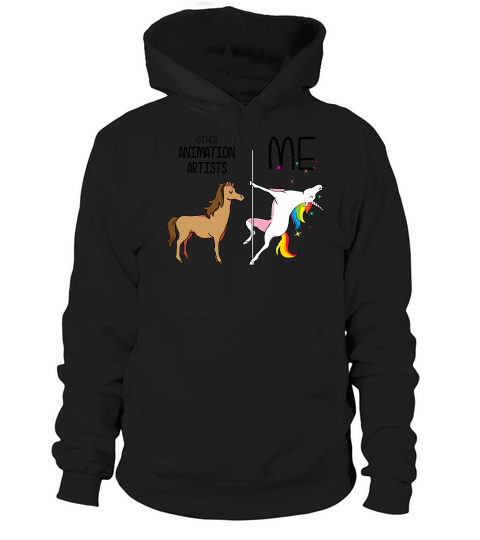 O-ther Animation Artists  - Funny Unicorn Job Title Hoodie Unisex