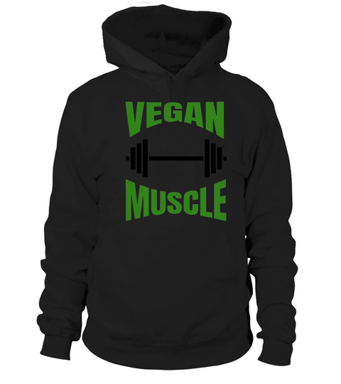 Vegan Muscle Weight Lighting T Shirt With Bar Gym Gift Tee Hoodie Unisex