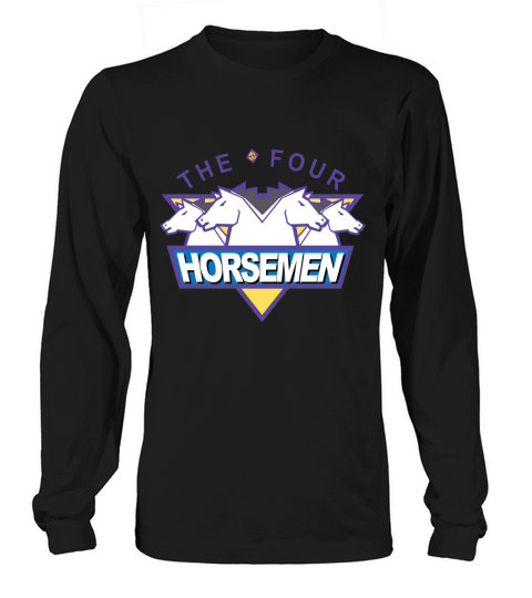 The Four Horsemen Logo Long sleeved Unisex
