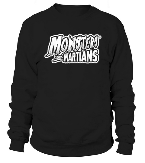 Horror Art Monsters & Martians Psychobilly Sweatshirt Unisex