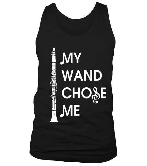 Clarinet My Wand Chose Me Marching Band Gift T-shirt Tank Top Unisex