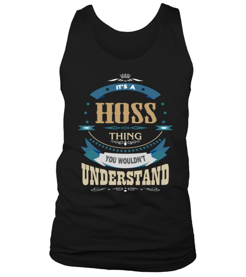 HOSS, es ist eine HOSS-Sache Tank Top Unisex