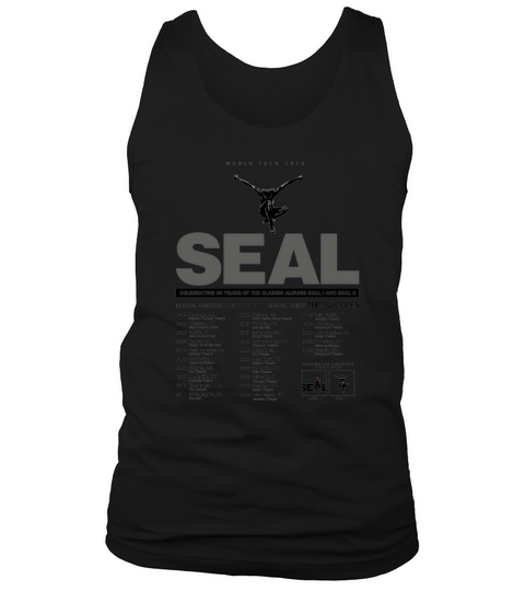 World Tour 2023 Seal North American Tour Trending Unisex T-Shirt Tank Top Unisex