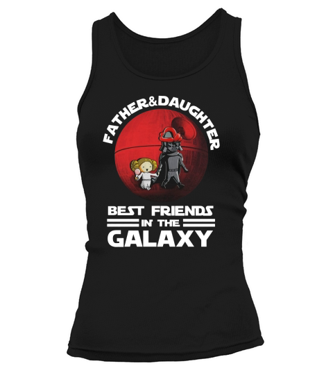 Father and daughter best friends in the galaxy Tank top Woman