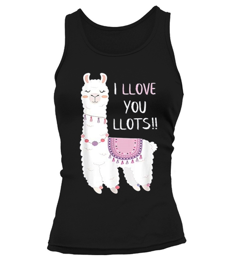 Llama I Llove You Llots Tank top Woman