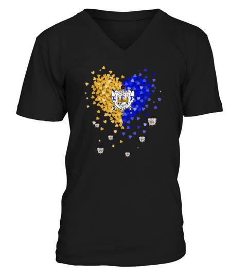 Love Sigma Gamma Rho tiny hearts shape shirt V-Neck T-shirt