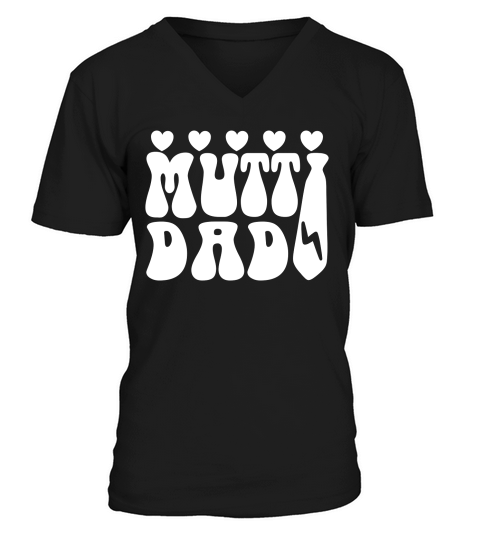 Mutti Dad V-Neck T-shirt