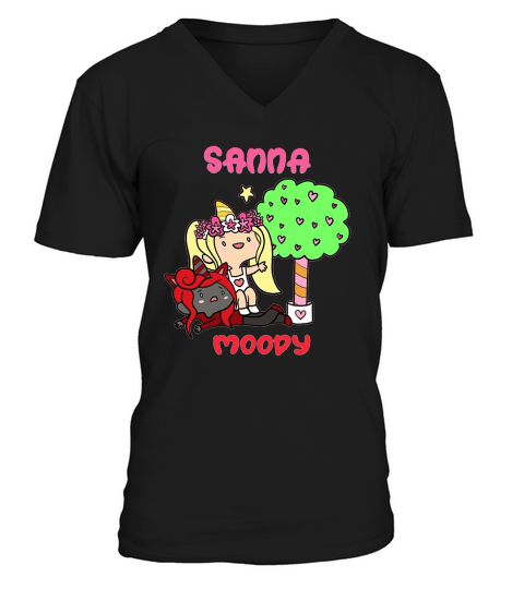 Sanna Moody Iamsanna Unisex T-Shirt V-Neck T-shirt