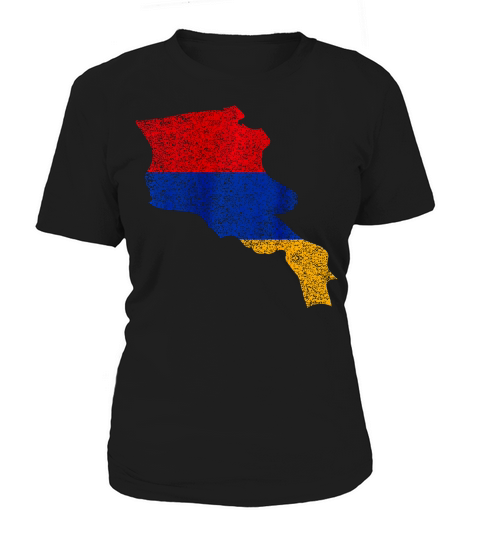 Armenia Country With Armenian Flag Distressed T-shirt Women's T-Shirt