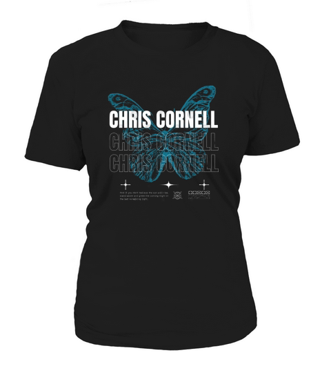 Chris Cornell Butterfly Women's T-Shirt