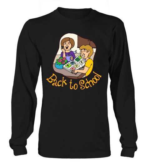 back to school  96 Long sleeved Unisex