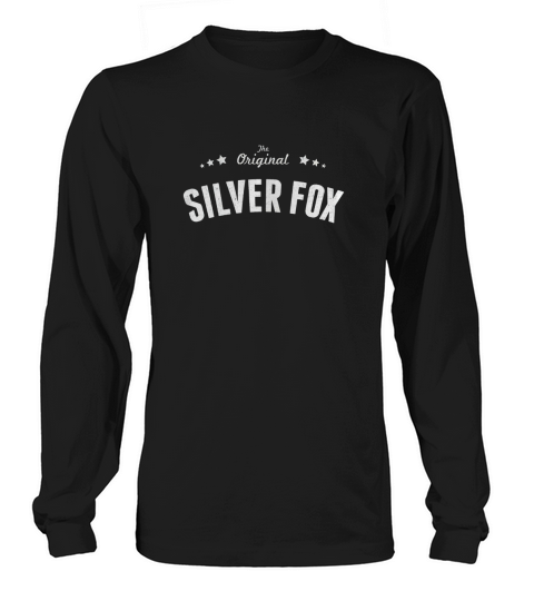 Mens Silver Fox Original T-Shirt Long sleeved Unisex