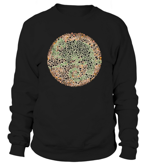 Ishihara Chameleon colorblind Sweatshirt Unisex