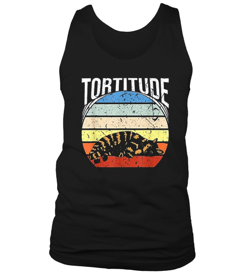 Tortitude Torti Tortoiseshell Cat Kitten Pet Owner Mom Dad Tank Top Unisex