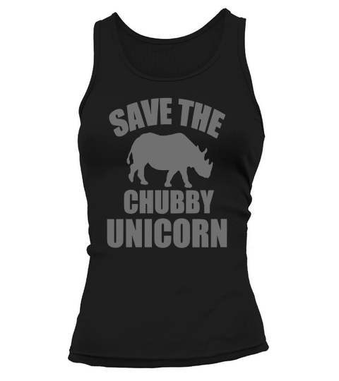 SAVE THE CHUBBY UNICORN Tank top Woman