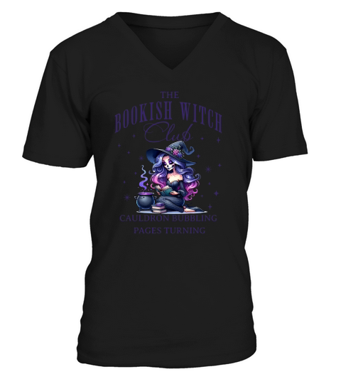 bookishwitch V-Neck T-shirt