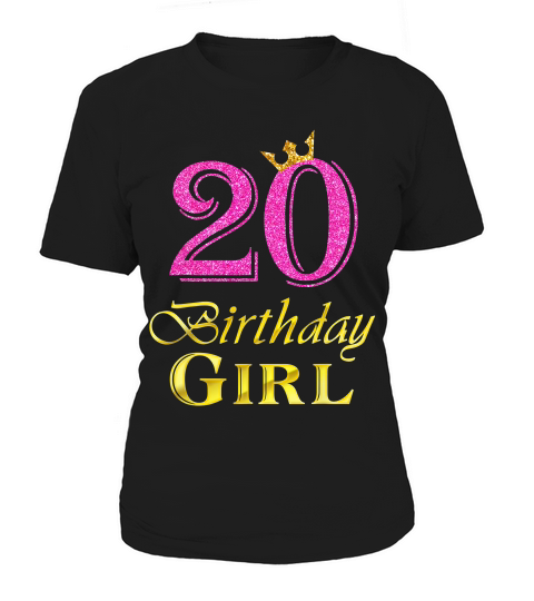 20th Birthday Girl Princess 20 Years Old 20th Birthday T-shirt Women's T-Shirt