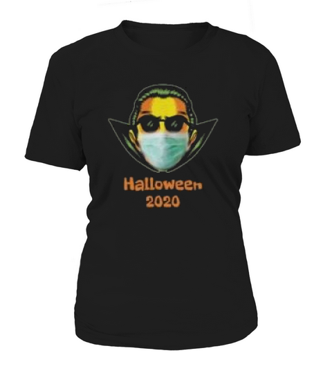 Halloween 2020 Funny Face Covering Social Distancing Unisex Heavy Cotton Women's T-Shirt