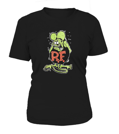Mens Ratfink Distressed Vintaged Graphic Women's T-Shirt