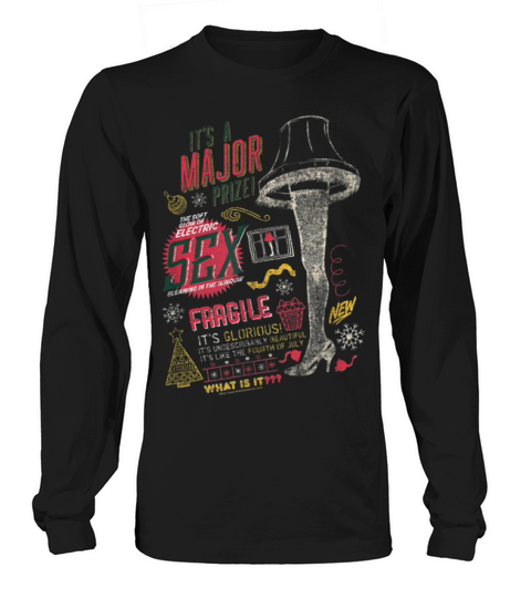 Nice A Christmas Story It’s A Major Prize Long sleeved Unisex
