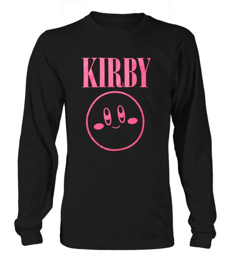 Smile Face Kirby Long sleeved Unisex