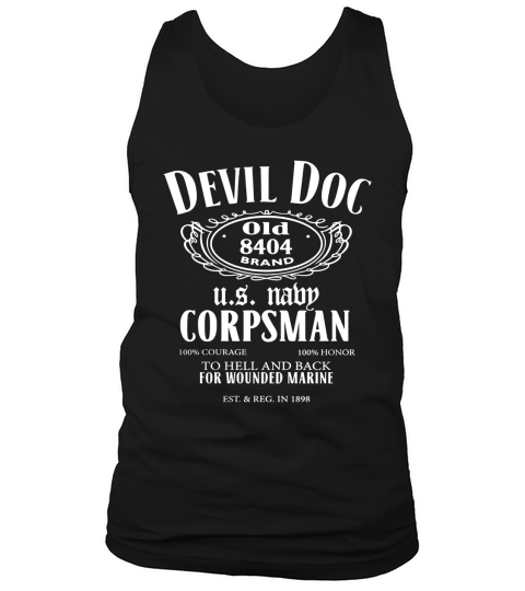 Corpsman - Devil Doc 8404 T Shirt Tank Top Unisex