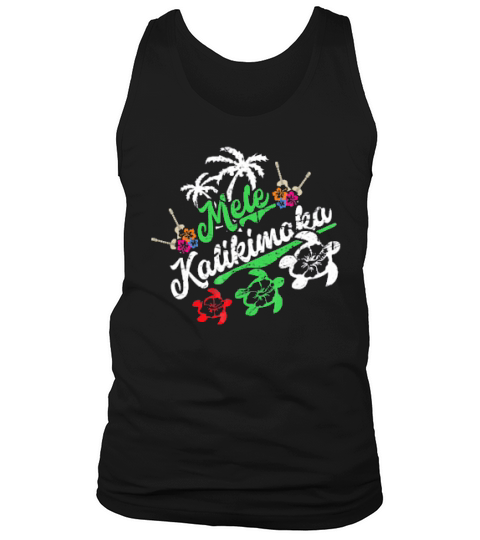 Hawaii Mele Kalikimaka Tank Top Unisex