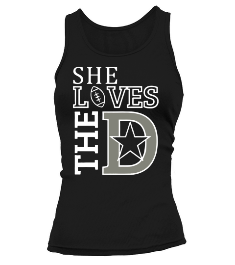 SHE LOVES THE D Tank top Woman