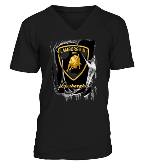 LAMBORGHINI V-Neck T-shirt