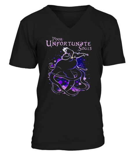 Ursula The Little Mermaid poor unfortunate souls shirt V-Neck T-shirt