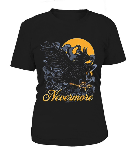 Edgar Allan Poe The Raven Nevermore Women's T-Shirt