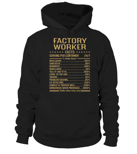 Factory Worker Hoodie Unisex