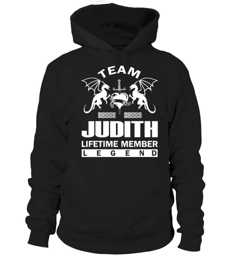 Funny Teamjudith Lifetime Member Legend Hoodie Unisex
