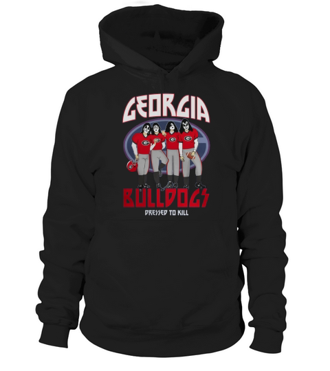 Kiss 2017 Georgia Bulldogs Hoodie Unisex